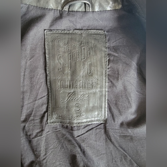 Leather Motorcycle Jacket - Picture 6 of 11